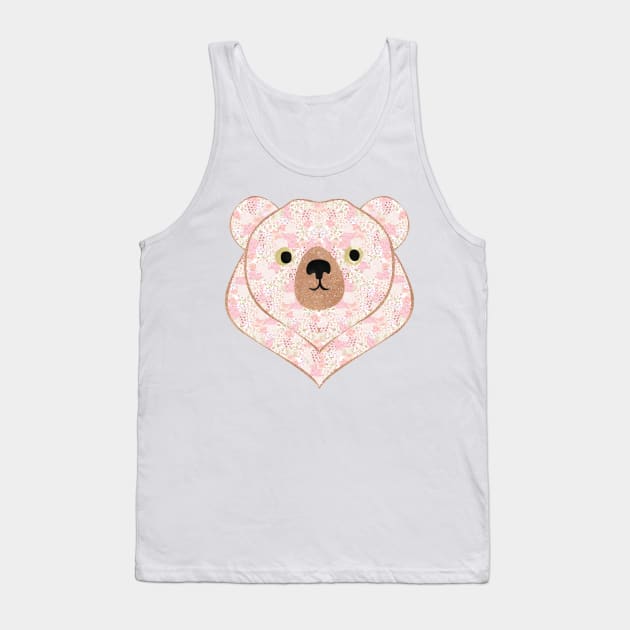 Lovely Bear Tank Top by aecdesign